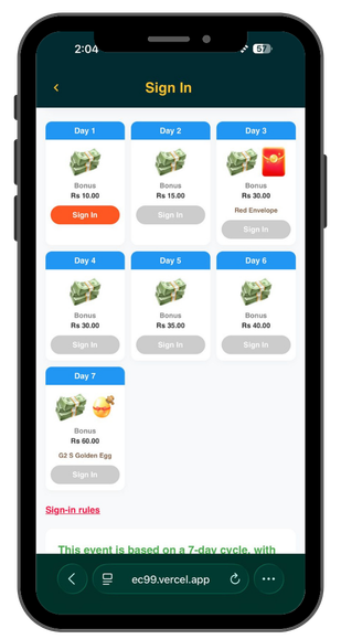 EC99 Game APK 2026: Pakistan's Quickly Expanding Real-Money Gaming Platform 16 home page 13 2