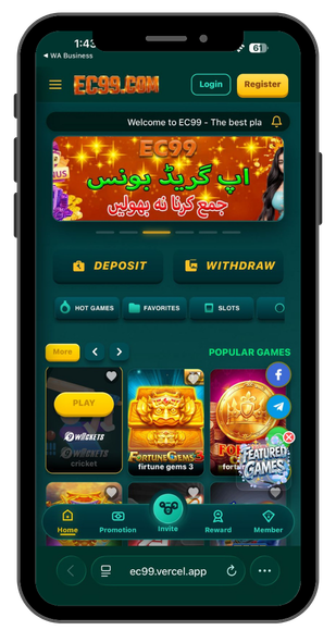 EC99 Game APK 2026: Pakistan's Quickly Expanding Real-Money Gaming Platform 6 home page 3 2